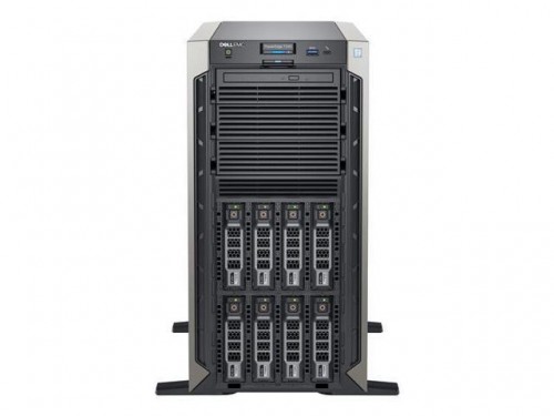 Image de Dell EMC PowerEdge T340 - Server - tower - 5U - 1-way - 1 x Xeon E-2124 / 3.3 GHz - RAM 8 GB - SAS - hot-swap 3.5" - HDD